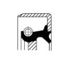 MERCE 0009975146 Shaft Seal, crankshaft